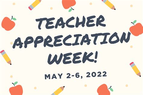 teacher appreciation week 2022 messages